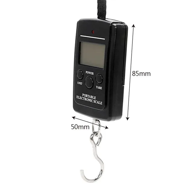 1PC Multifunctional Mini 40kg/10g Electronic Hanging Fishing Luggage Balanca Portable Digital Handy Pocket Weight Hook Scale 6