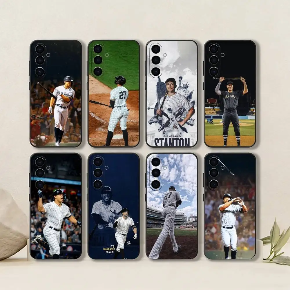 Giancarlo Stanton-America-Designated Hitter-Baseball-Sport Phone Case For Samsung Galaxy A73,A72,A71,A70,A53,A52,A51,Soft Sili