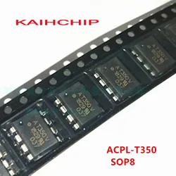 10st At350 ACPL-T350 HCPL-T350 Om 350V Dip8 Sop8 Logic Output Optocouplers 2.5a Igbt Gate Drive