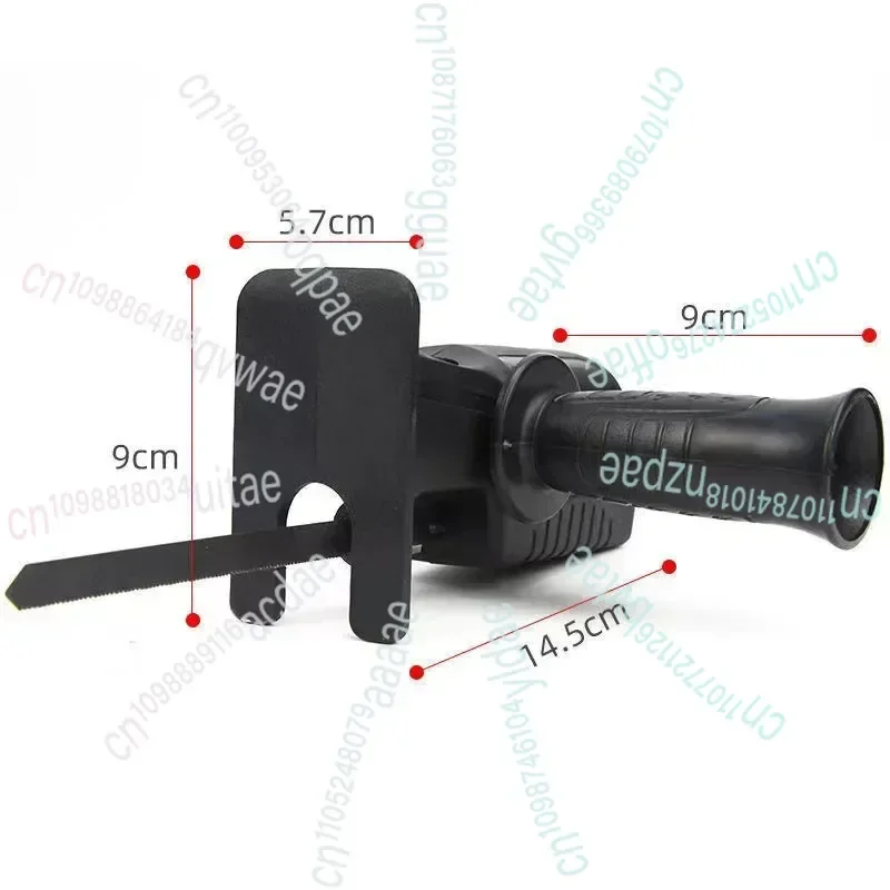 

Модифицированный электрический лобзик, кривая пила, электроинструмент для резки стальных труб из ПВХ, портативный адаптер для сабельной пилы, электрическая дрель