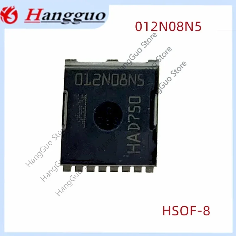 5PCS/Lot Original and brand new   IPT012N08N5 012N08N5 HSOF-8 80V 400A patch high current MOS field effect tube