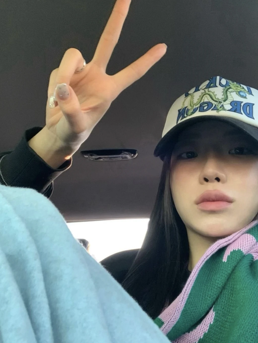 「高級ブランド」2024年辰年ニューブルードラゴン落書きラッキーブルードラゴン野球帽サンハットオープンyy男女兼用