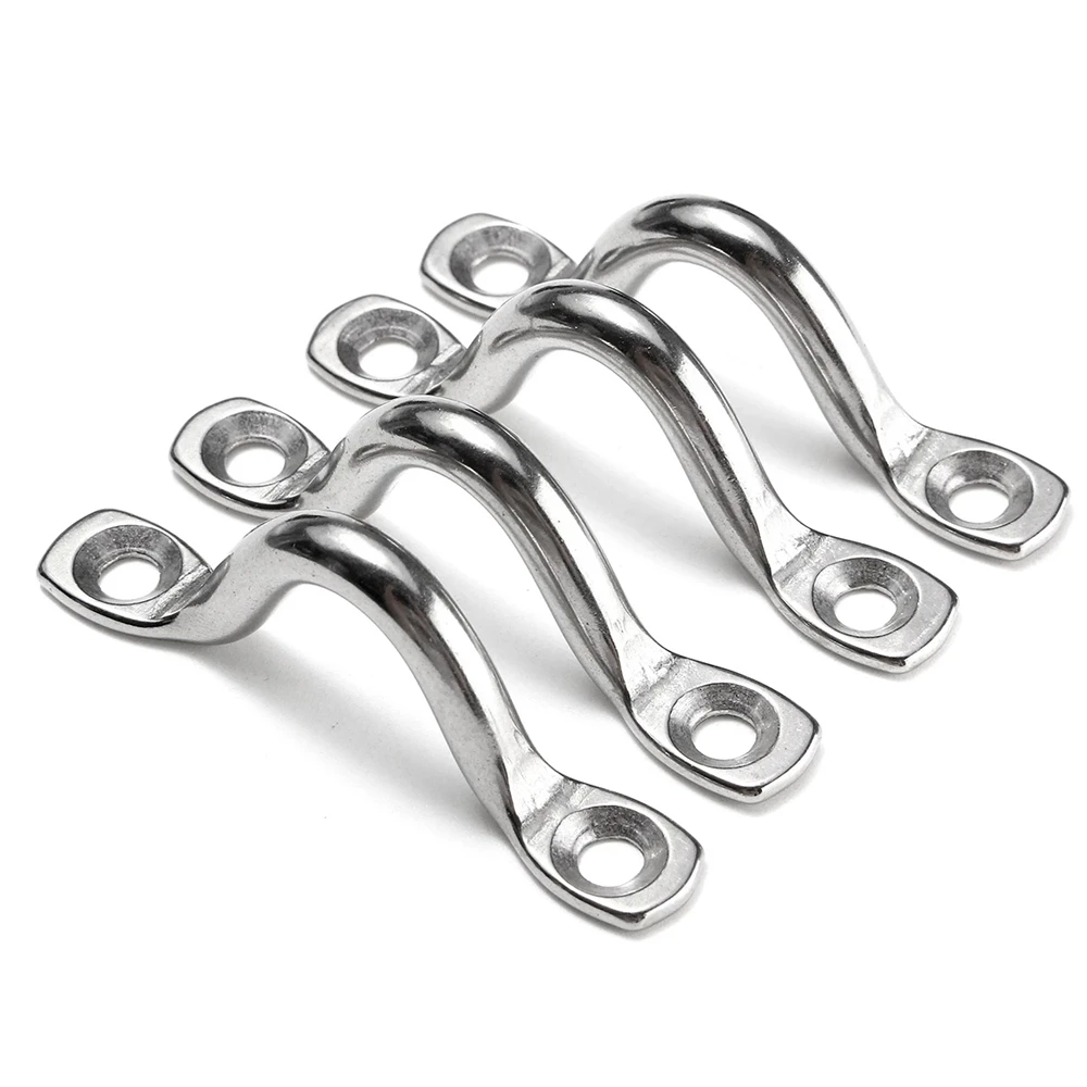 

Steel Steel 315 Marine Plate Racing Boats Boat Yacht Ship Handle Doorknob Wire Eye Straps Saddle Clip Staple Ring Hook