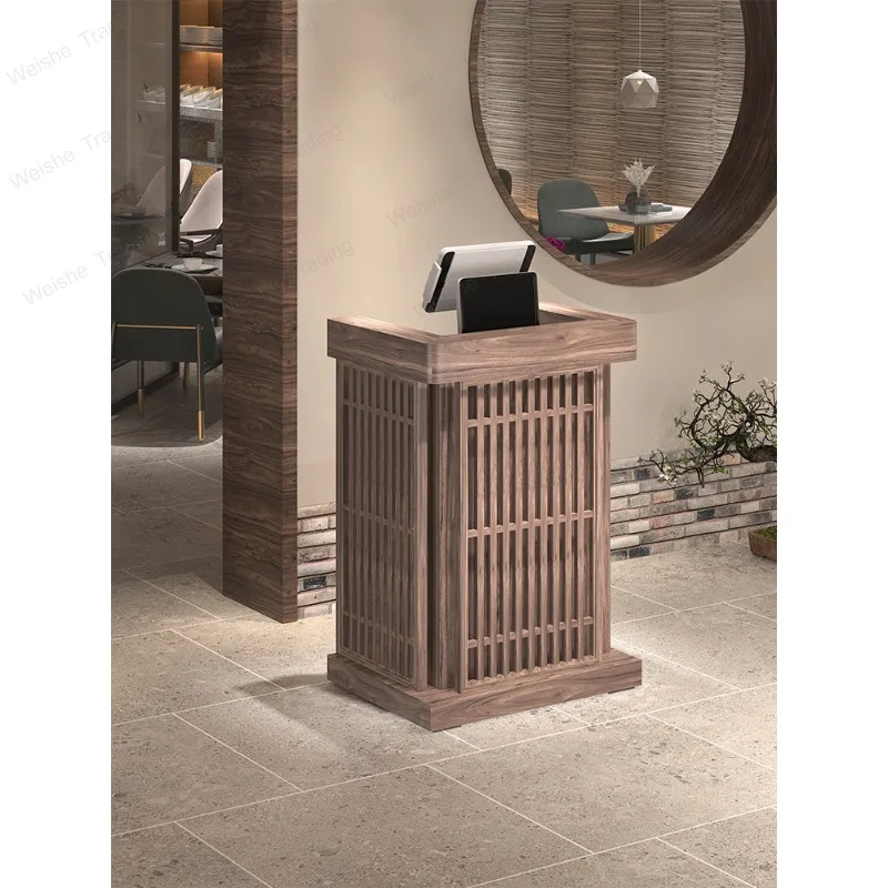 Checkout page Retro Teahouse Wellness Center Restaurant Dining Reception Desk Welcome Desk
