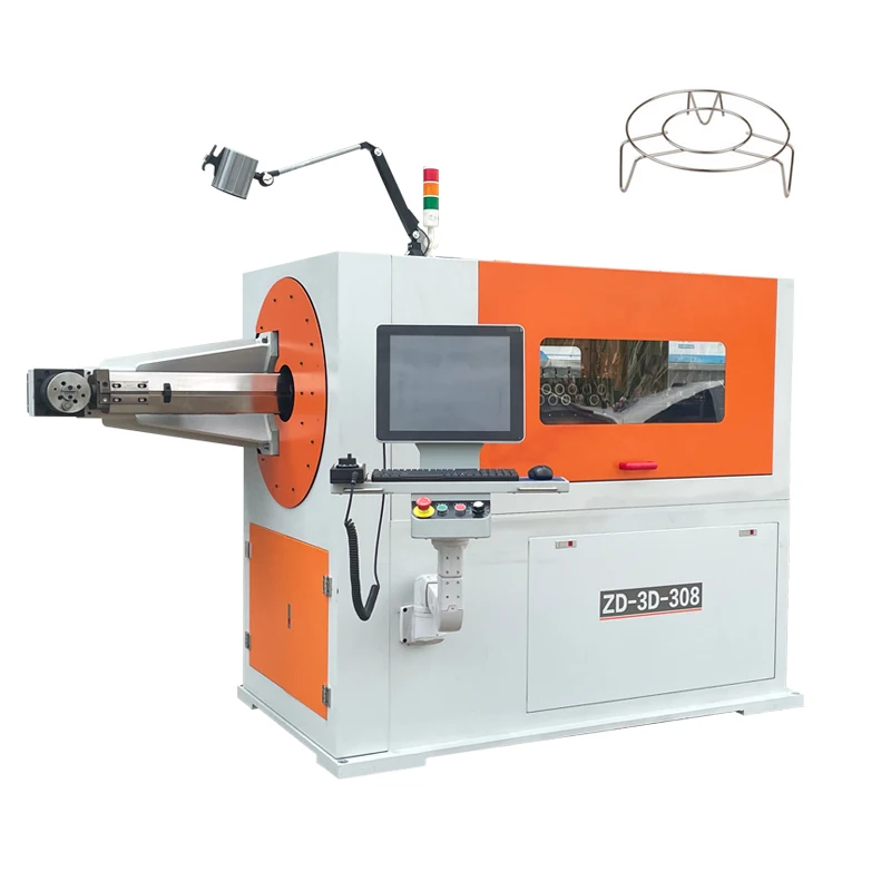 CNC Automatic 5 Axis 3D Wire Bending Machine Wire Bender Factory