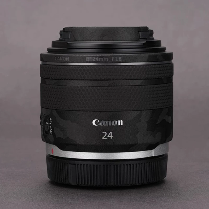 For Canon RF 24 1.8 Decal Skin Vinyl Wrap Film Lens Body Protective Sticker Coat RF24 RF24MM RF 24mm F1.8 STM RF24mmF1.8