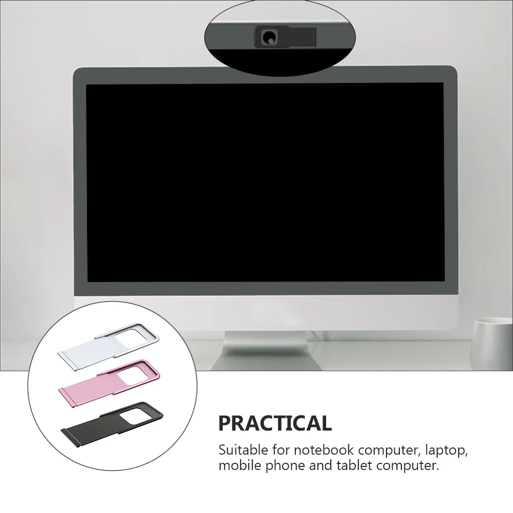 

3Pcs Phone Webcam Cover Protective Patch Multi-Purpose Anti- Camera Cover for Laptop Tablet Notebook Computer