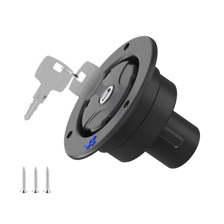 RV Fresh Water Inlet Replacement Hatch Gravity Water Inlet Filler Cap for RV Tanks Caravan Camper Trailer Motorhomes Parts