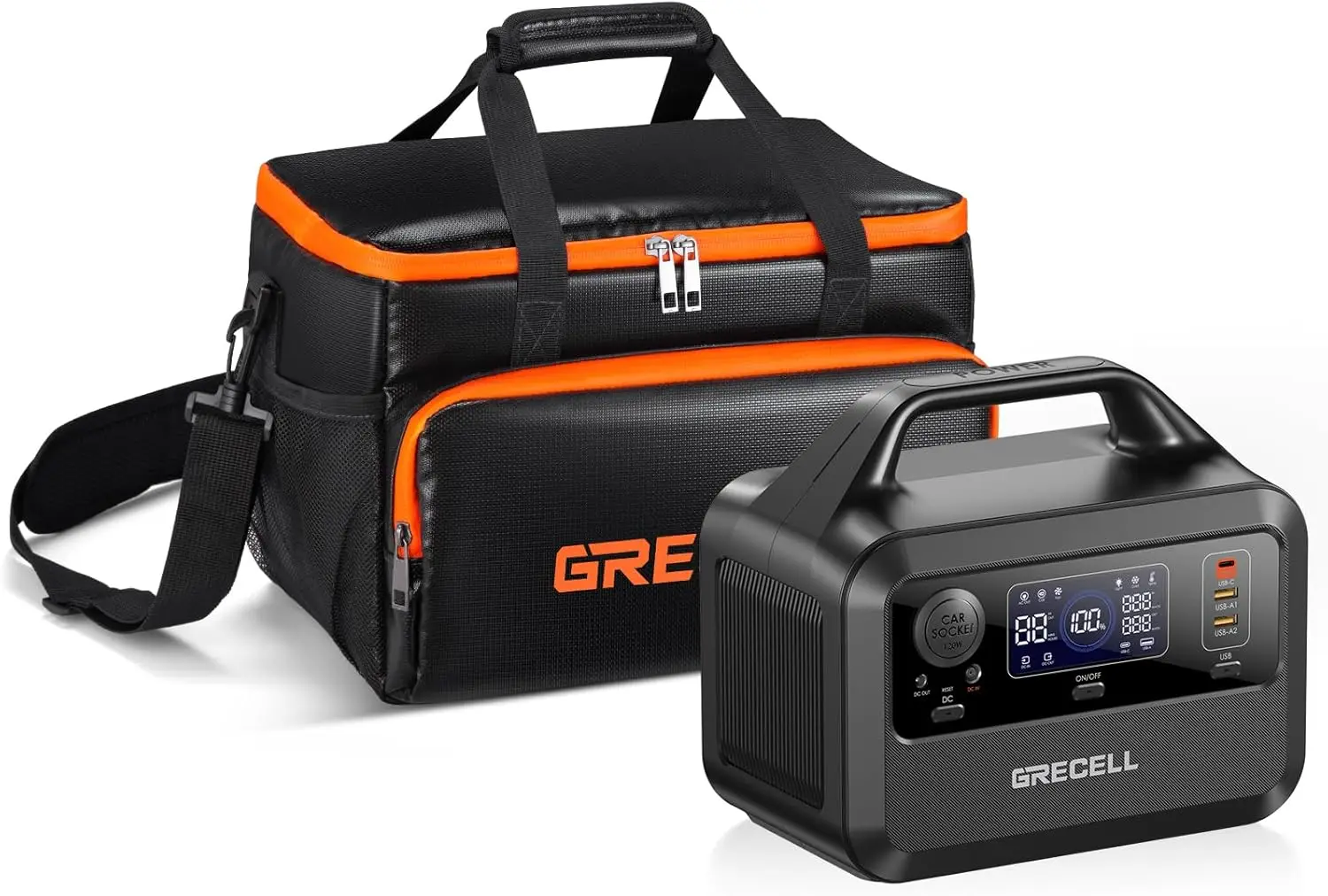 

Портативная электростанция 300 Вт, аккумулятор LiFePO4, 230 Втч, солнечный генератор с быстрой зарядкой и водонепроницаемым корпусом