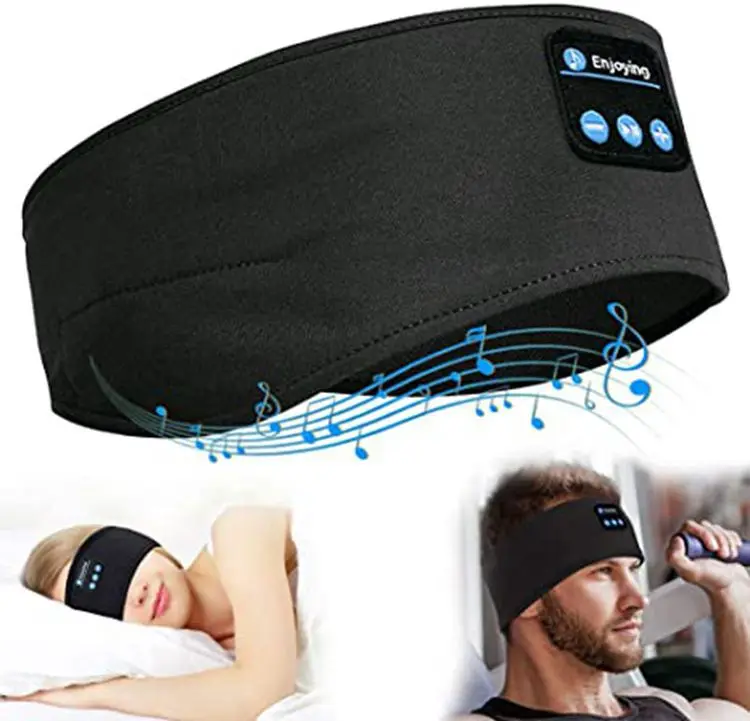 

Bluetooth Earphones Sports Sleeping Headband Elastic Wireless Headphones Music Eye Mask Wireless Bluetooth Headset Headband Soft