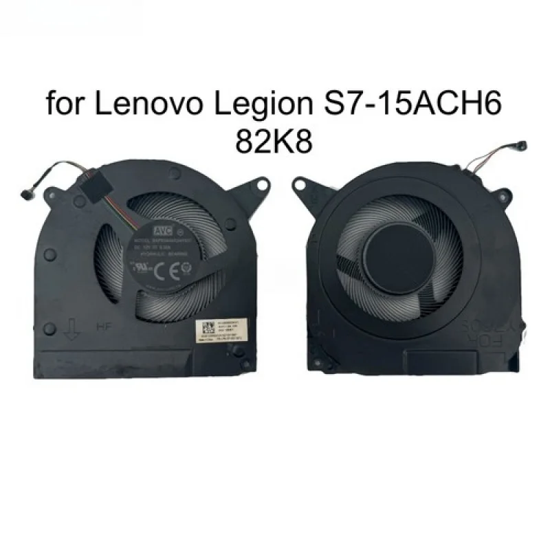 

A++For Lenovo Legion S7-15ACH6 82K8 PC Cooling Radiator FNR5 FNR6 12V CPU Fan