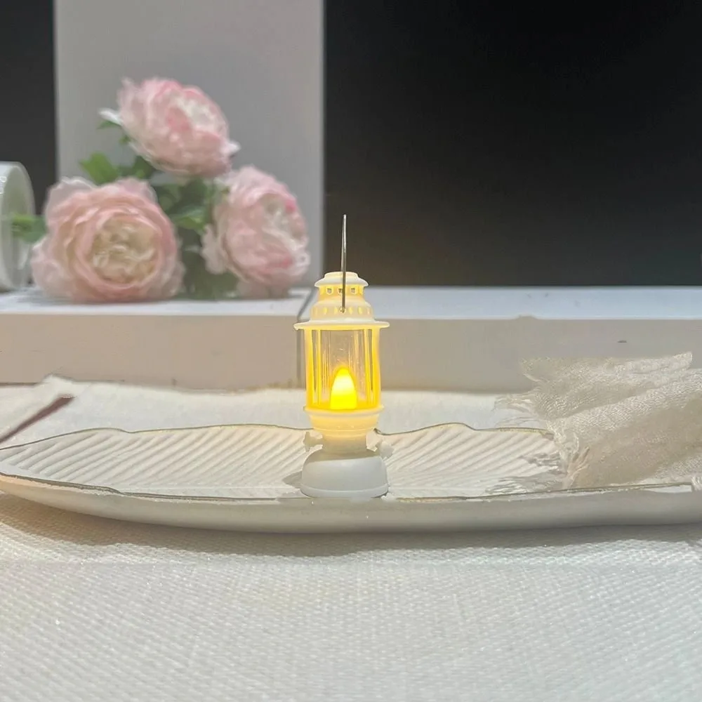 Retro LED Electronic Candle Light Creative Warm Light Mini Square Night Lights Battery-Operated Smokeless