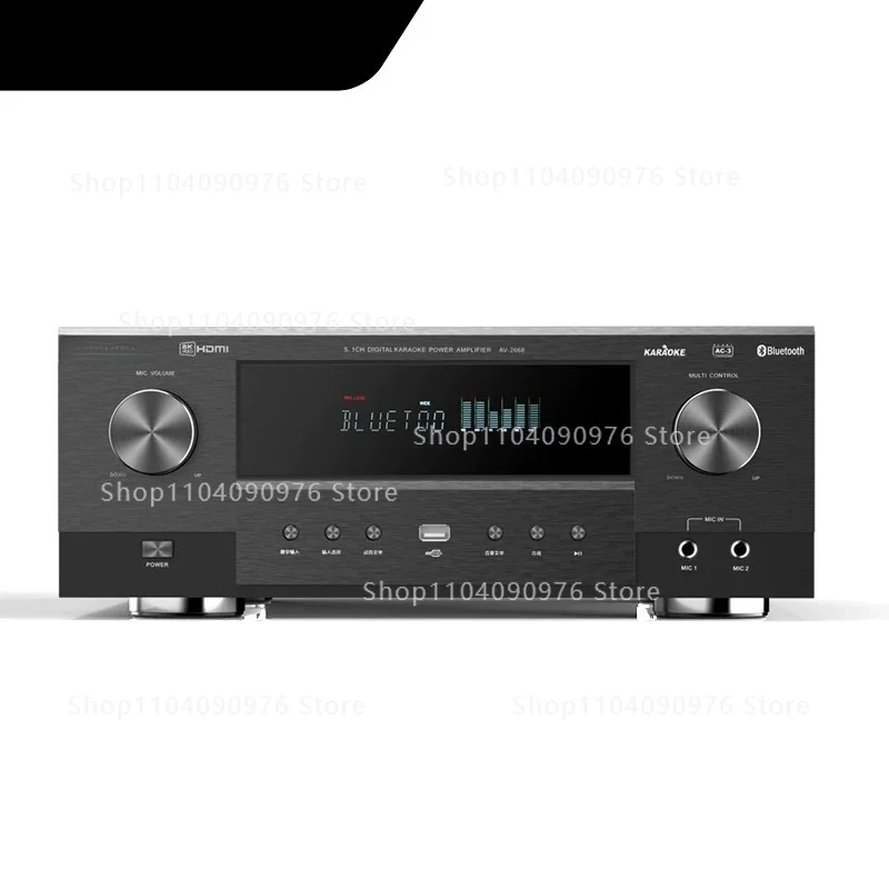 New 5.1 channel amplifier home bluetooth high power home theater 8K high definition Dolby DTS panorama sound