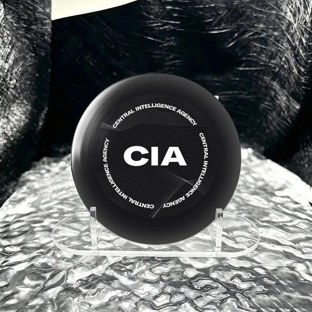 CIA Brooch Metal Badge Brooch, Fashion Decorative Pins for Hat Bag Clothing Decoration Gift - view 4