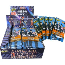 Haikyuu cards Whole box unopened first bullet university volleyball department book card quicksand card blind box pack