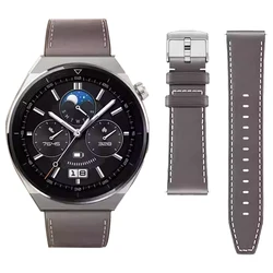 レザーウォッチバンド,huawei gt 2 gt2 pro gt4,3, Galaxy Watch 6, 43, 47mm, 46mm, 42mm, 22mm 20mm