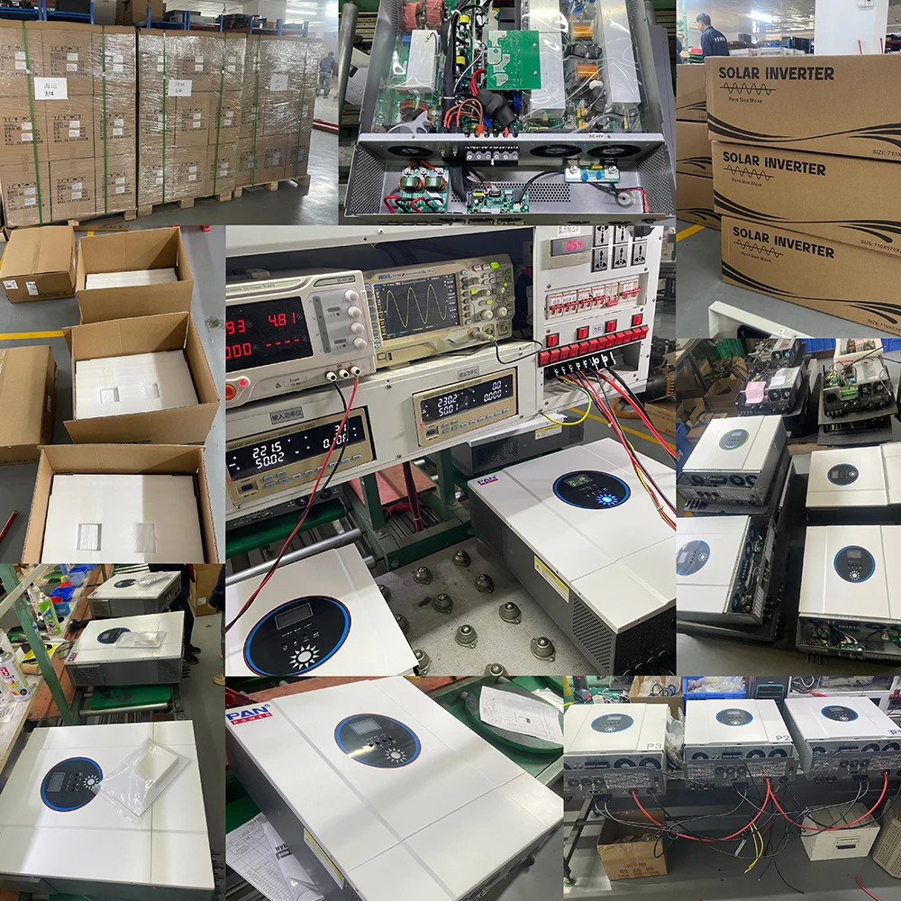 New Arrival 48v 11kw Hybrid Solar Inverter with Extended Parallel Function for Home Systems