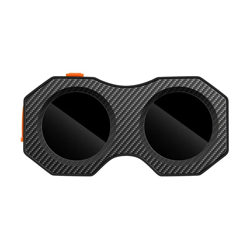 سيارة مركبة كهربية LED شيطان العين متعدد الأوضاع واحد إلى اثنين مرآة الرؤية الخلفية تعديل ضوء العين الخارجية العالمي #5