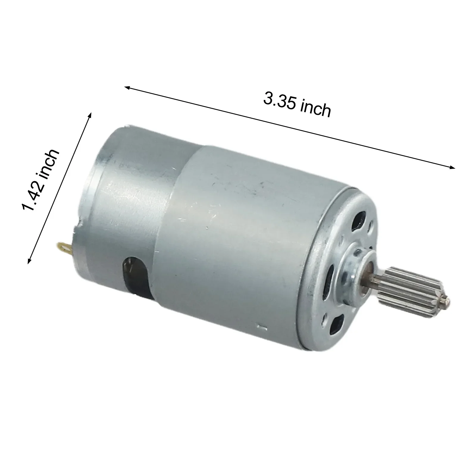 

2 Pcs RS550 35000RPM Electric Motor For 12 Volt Kids Ride On Car, RS550 12V Metal RS550 Motor 12V Electric Tools