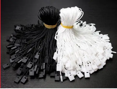 1000Pcs Diy Sling Garment Accessories Clothes Tag Ropes Trademark Labels Lanyard Hangs Grain Hand Rope