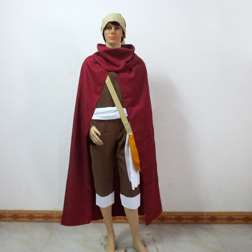 Usopp Include Bag And Cloak Cosplay Costume Halloween Uniform Party Outfit Customize Any Size