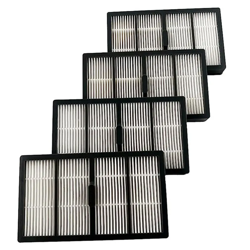 ABUD 4 Pack HEPA Filter Replacement for iRobot for Roomba S9 S9+ Plus Robot Vacuum, High Efficiency Filter Kit, Spare Parts