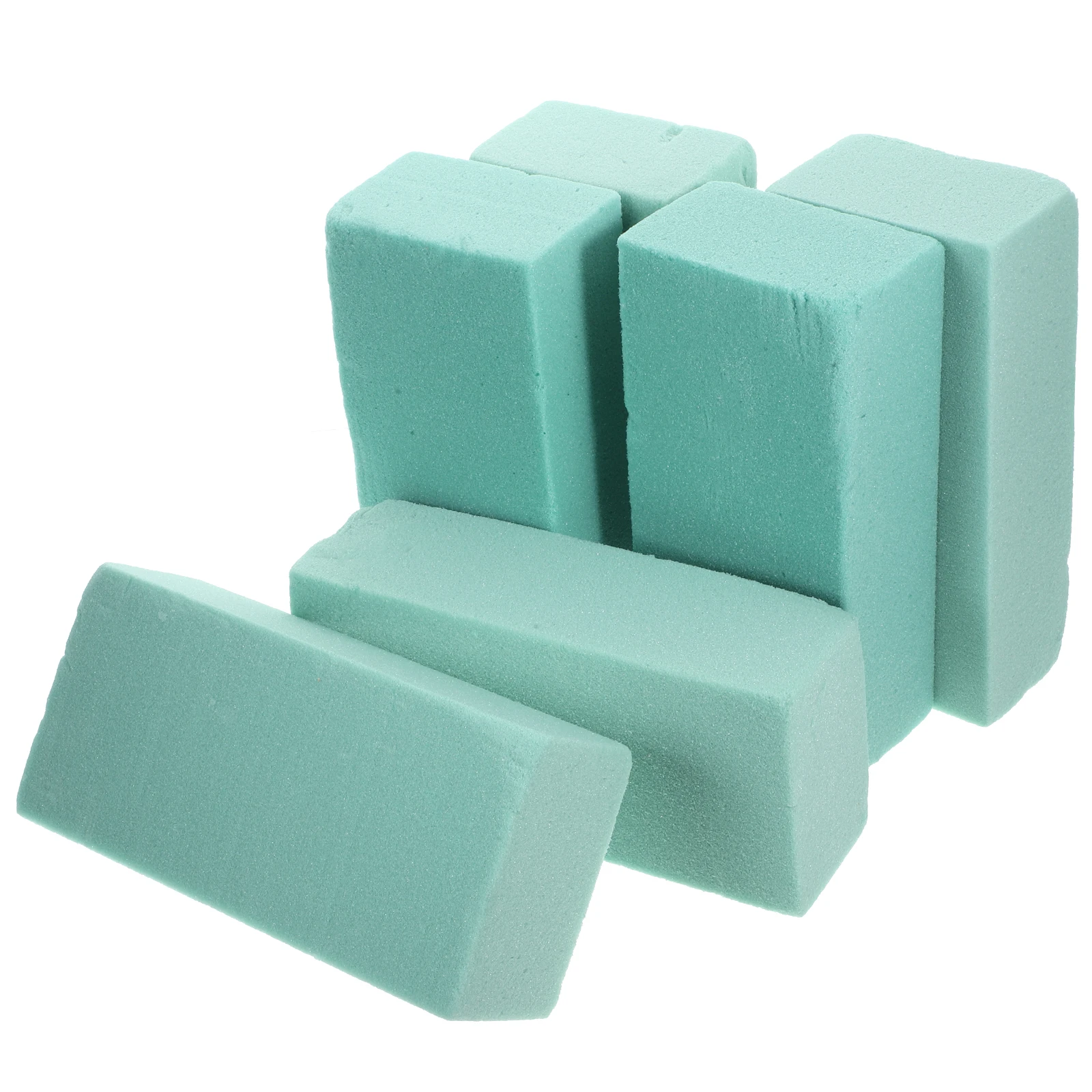 

6pcs Floral Foam Blocks for Arranging Artificial Flowers Hydrangea Plant Bricks Healthy Material No Smell Easy to Use Garden