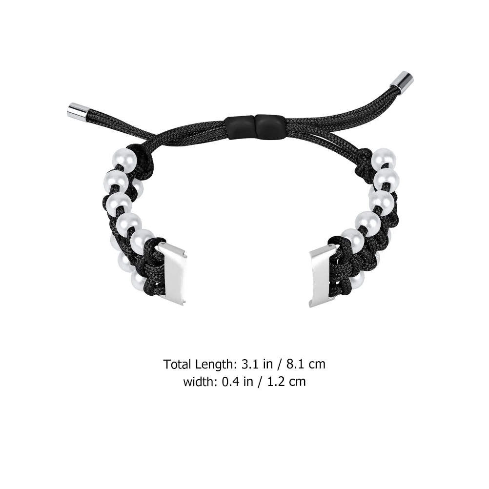 

Pearl Strap Replacement Wristband Straps Elastic (Adjustment Range 5.5-8.1cm Man