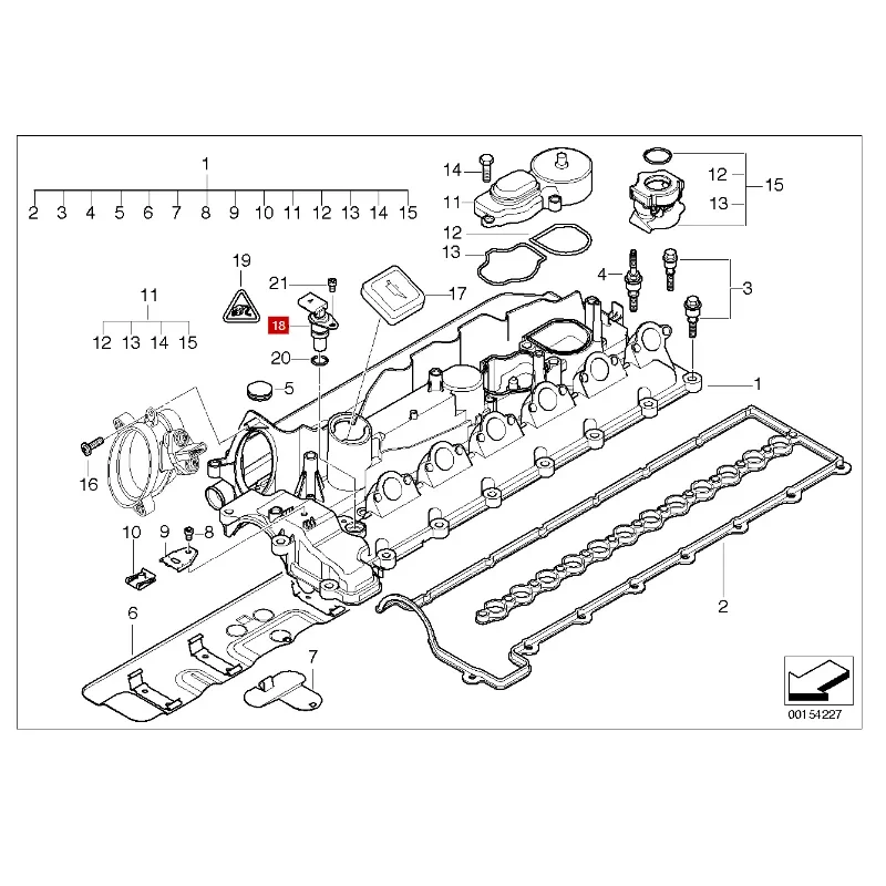 

13627792256 Датчик распределительного вала X6 X5 525d X3 730d 520d