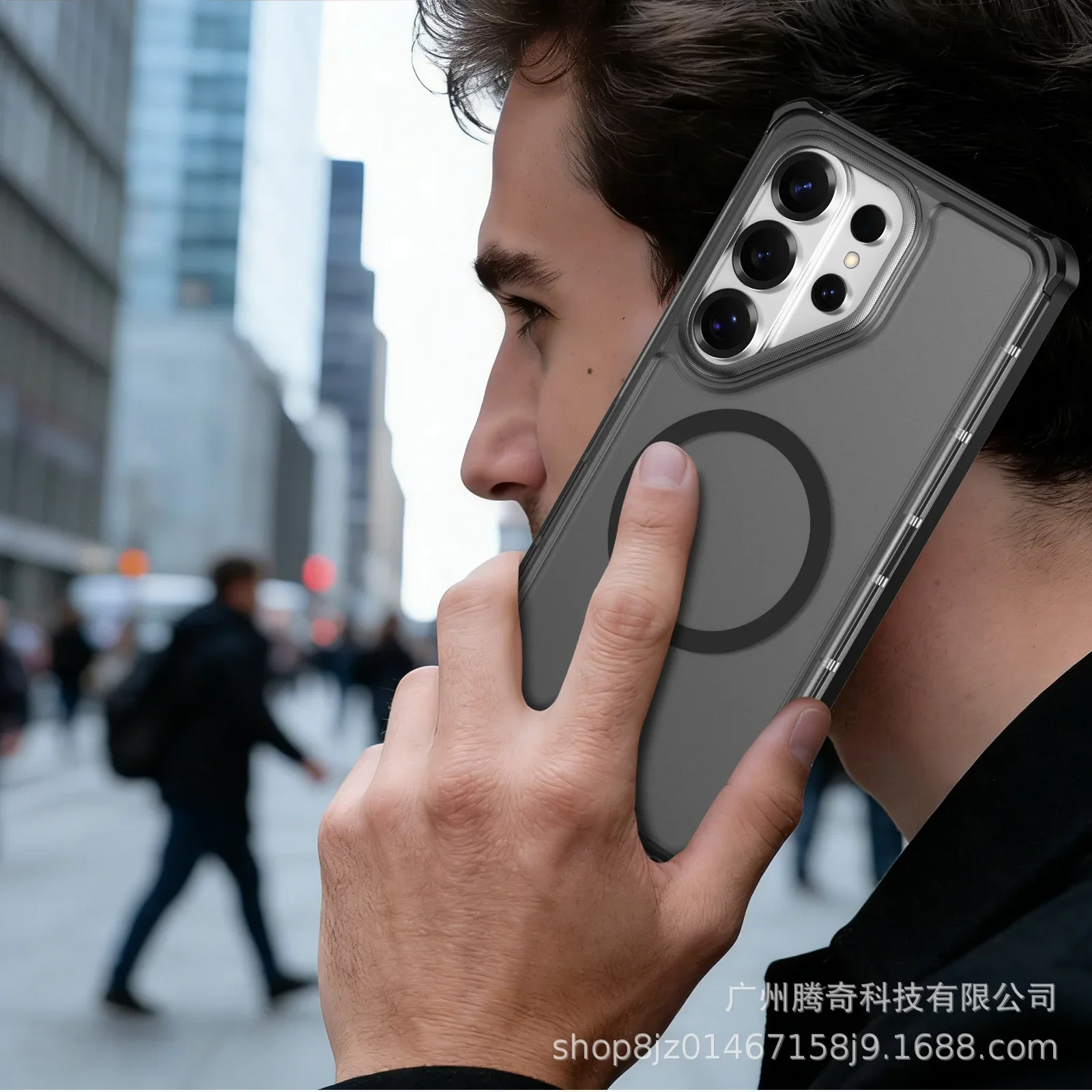 Rugged Hybrid Armor OTT-BOX Case For Samsung S26 FE Ultra S25 S24 Plus A57 A37 A17 A07 For Magsafe Anti-drop Protect Phone Cover view 6