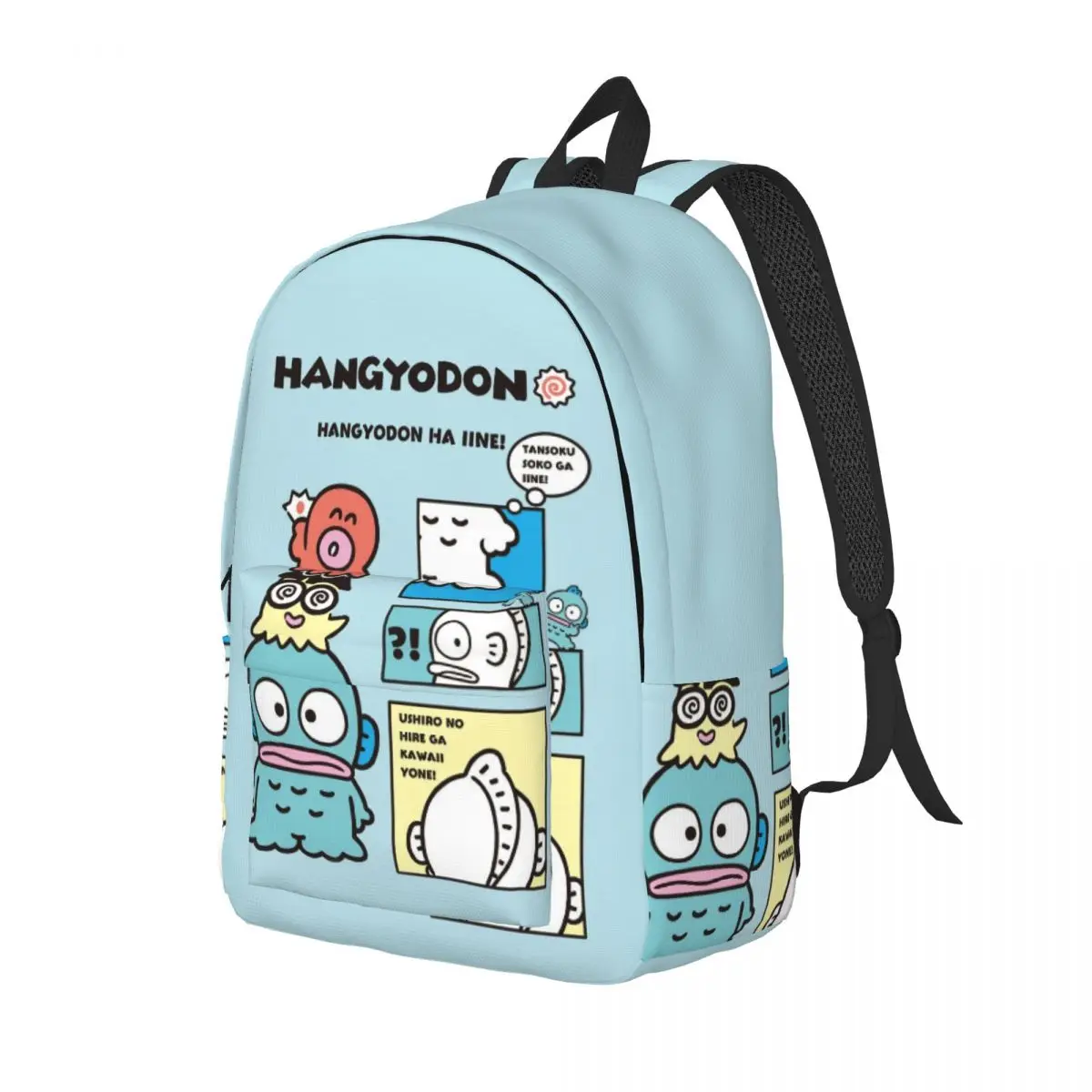 Zaino per cartoni animati Hangyodon Zaino per studenti delle scuole medie e superiori Zaino per uomo e donna all'aperto