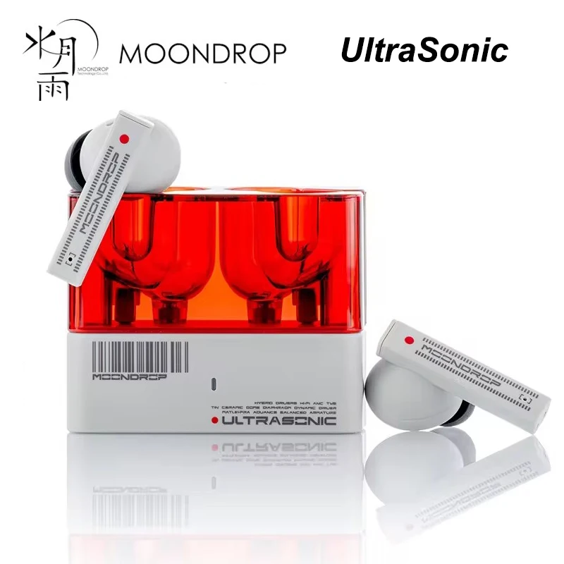 

MOONDROP Ultrasonic Hybrid Drivers TWS earphone ANC LDAC Bluetooth 5.3 headset 13mm Dynamic BA+DD true wireless for iOS Android