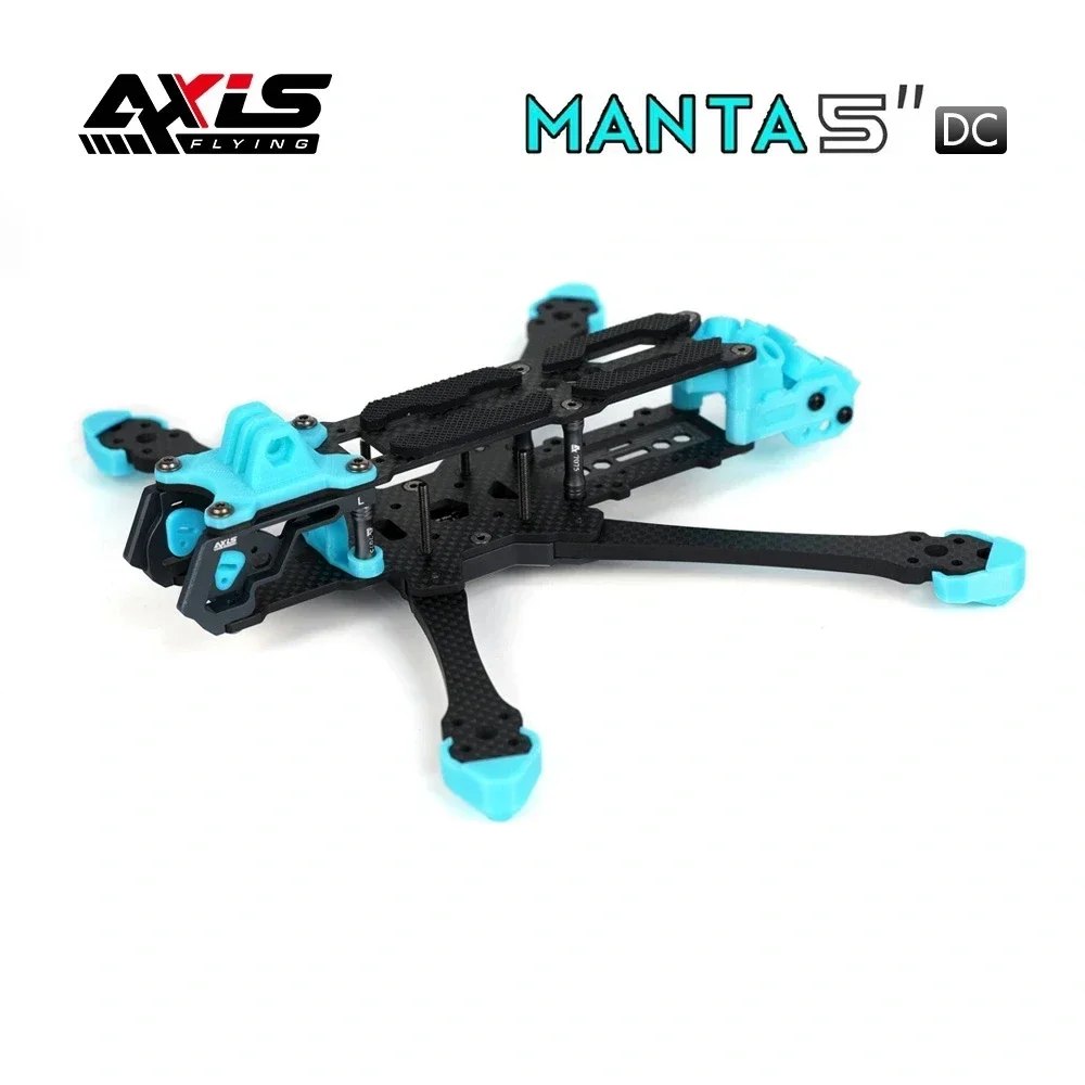 

Axisflying MANTA5 5 дюймов 238 мм FPV Фристайл Ture X / DeadCat DC Type Frame Kit для DJI O3 Air Unit