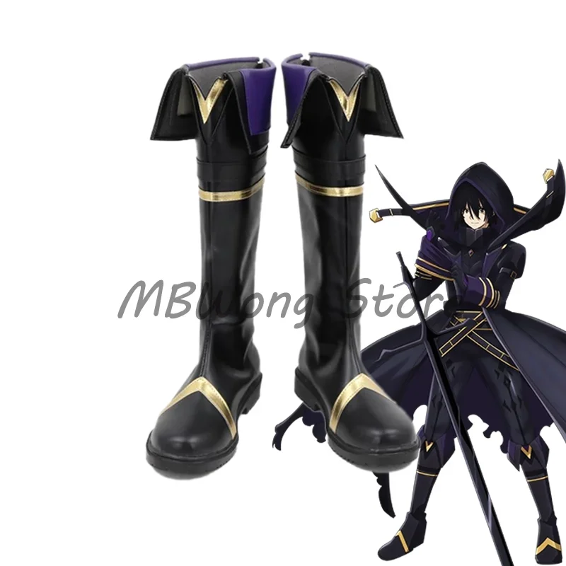 Anime The Eminence in Shadow Cid Kageno Cosplay Boots Shoes Role Play Uniform Halloween Carnival Christmas Party Custom Made