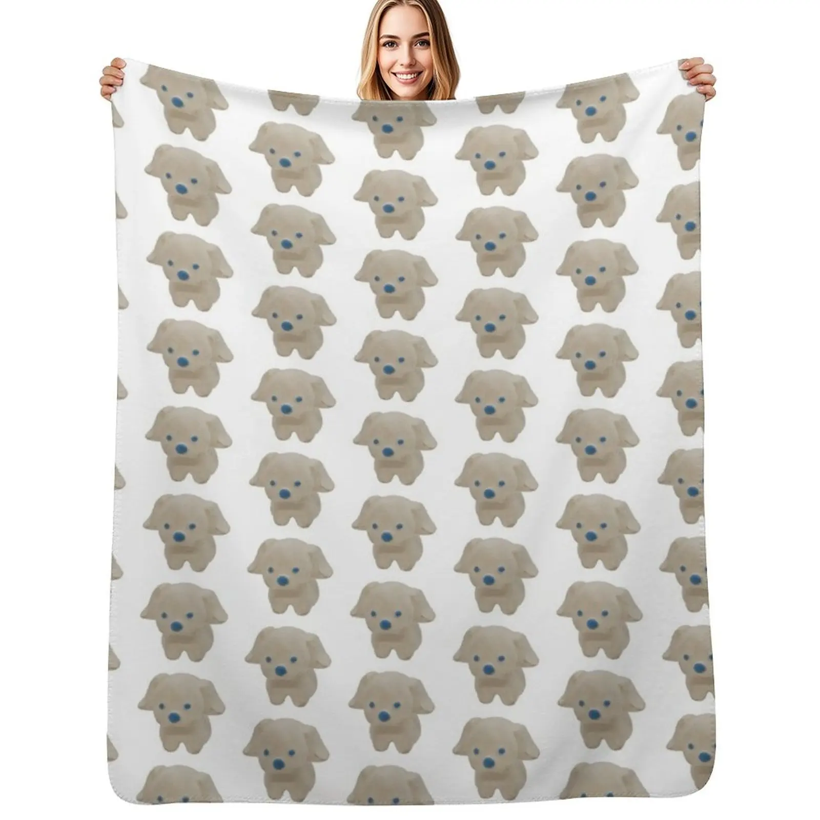 

Dough Doggie Throw Blanket Cute For Decorative Sofa Blankets For Bed For Baby Blankets