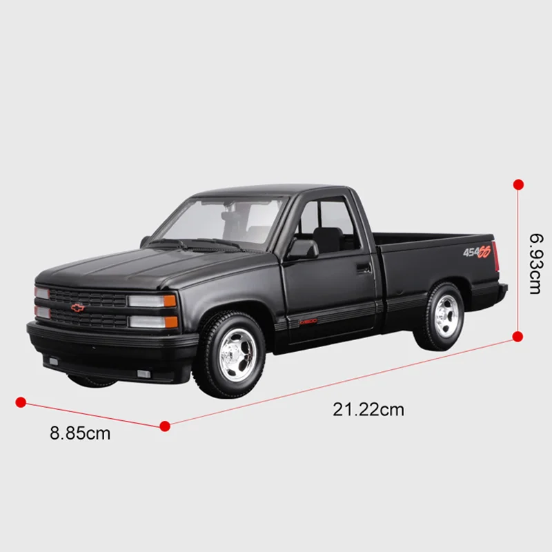 1:24 Maisto 1993 Chevrolet 454 Ss Pick-Up Pickup Truck Sport Car Model Edition Alloy Diecast Luxury Vehicle Toys Collection Gift