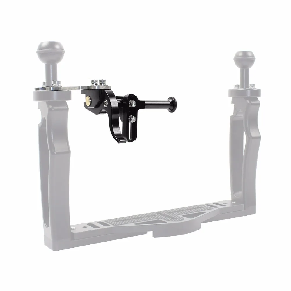 Einstellbare Shutter Trigger Rod Tauchen Kamera Ständer Adapter für TG6 5 Sony RX 100 SLR Kamera Gehäuse Verlängerung Stange Unterwasser Tablett – Detail 15