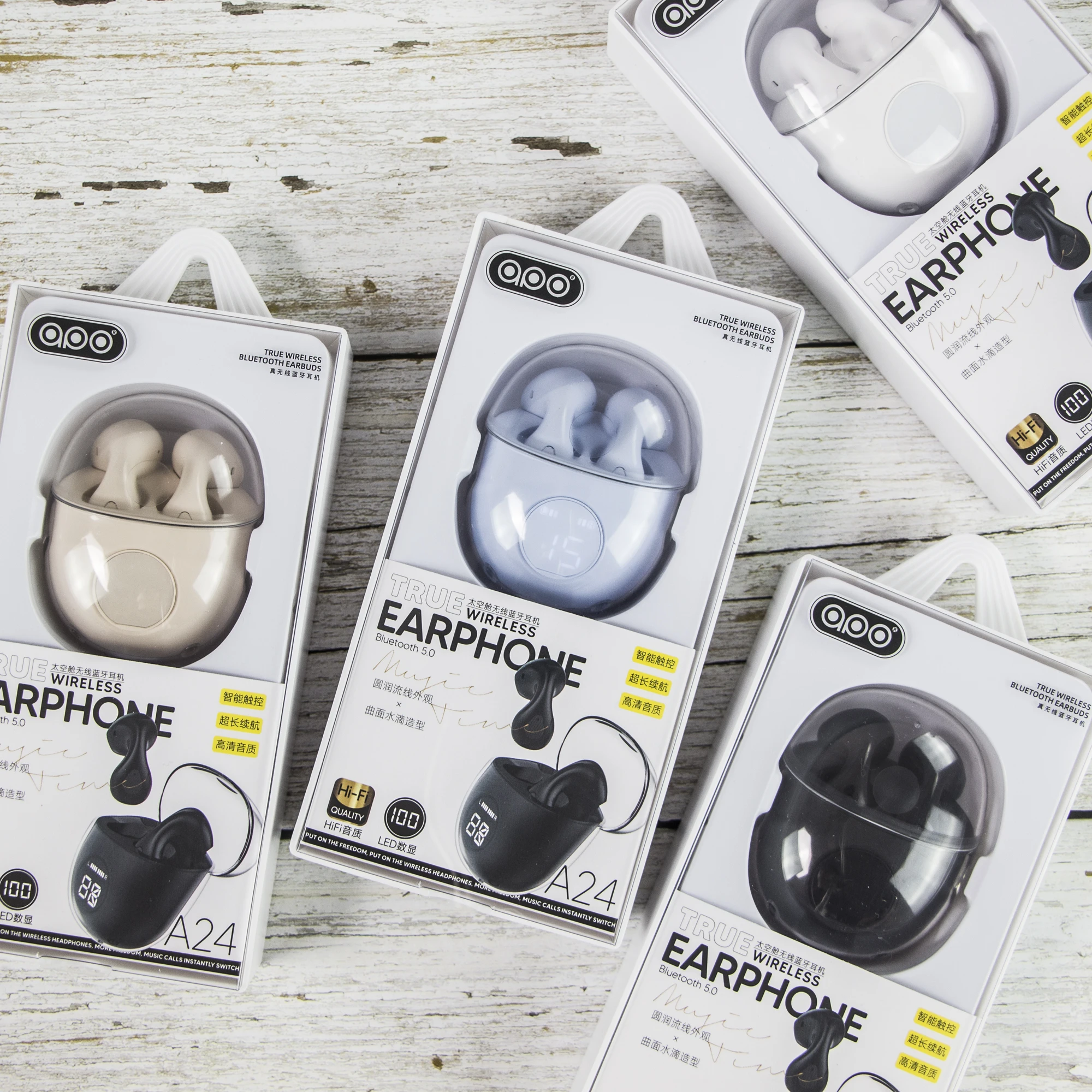 Kiki Shoot True Wireless Earphone HIFI Stereo Sound Headset Bluetooth Headphone Sport Earbuds With Mic For Android iOS