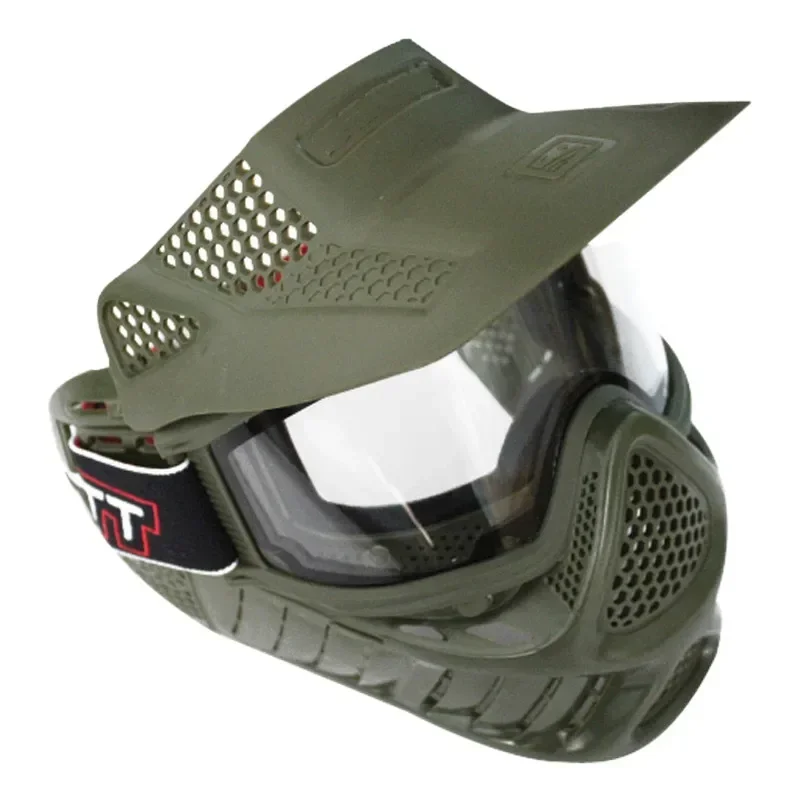 

Air Soft Masks High Strength casque airsoft Paintball Mask CS Airsoft Mask with Double Lens Goggle Tactical Airsoft equipement