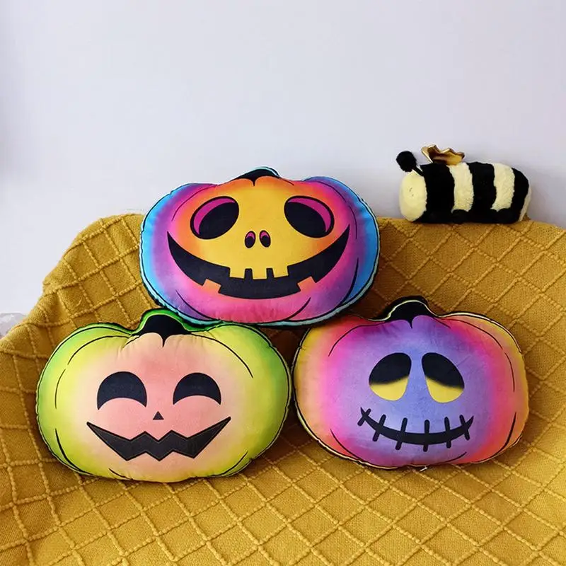 Pumpkin Pillow Plush Halloween Decorative Pillow For Halloween Decoration Farmhouse Throw Pillows Soft And Cozy Pillow For Home