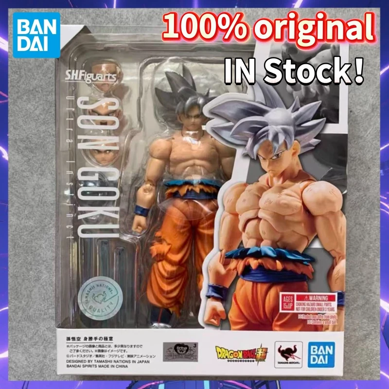 

В наличии 100% оригинальные Bandai S.H.Figuarts Shf Reissue Dragon Ball Super Son Goku Ultra Instinct аниме фигурки модель игрушки подарки