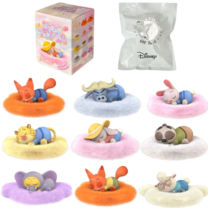 Nieuwste Anime Films Zootopia 2, omringende echte blinde dozen Zootopia Action Figure Speelgoed Konijn Judy Hopps Fox Nick Modelpop