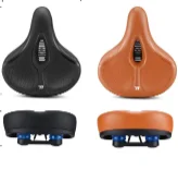 WEST BIKING Bicycle Saddle Comfortable Soft High-Density Sponge Bike Seat Cushion Double-Layer Shock-Absorbing Bike Seat