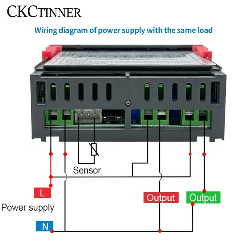 STC-3028 LED Digital Thermostat Temperature Controller Thermoregulator Relay Heating Cooling for Incubator AC 110-220V NTC