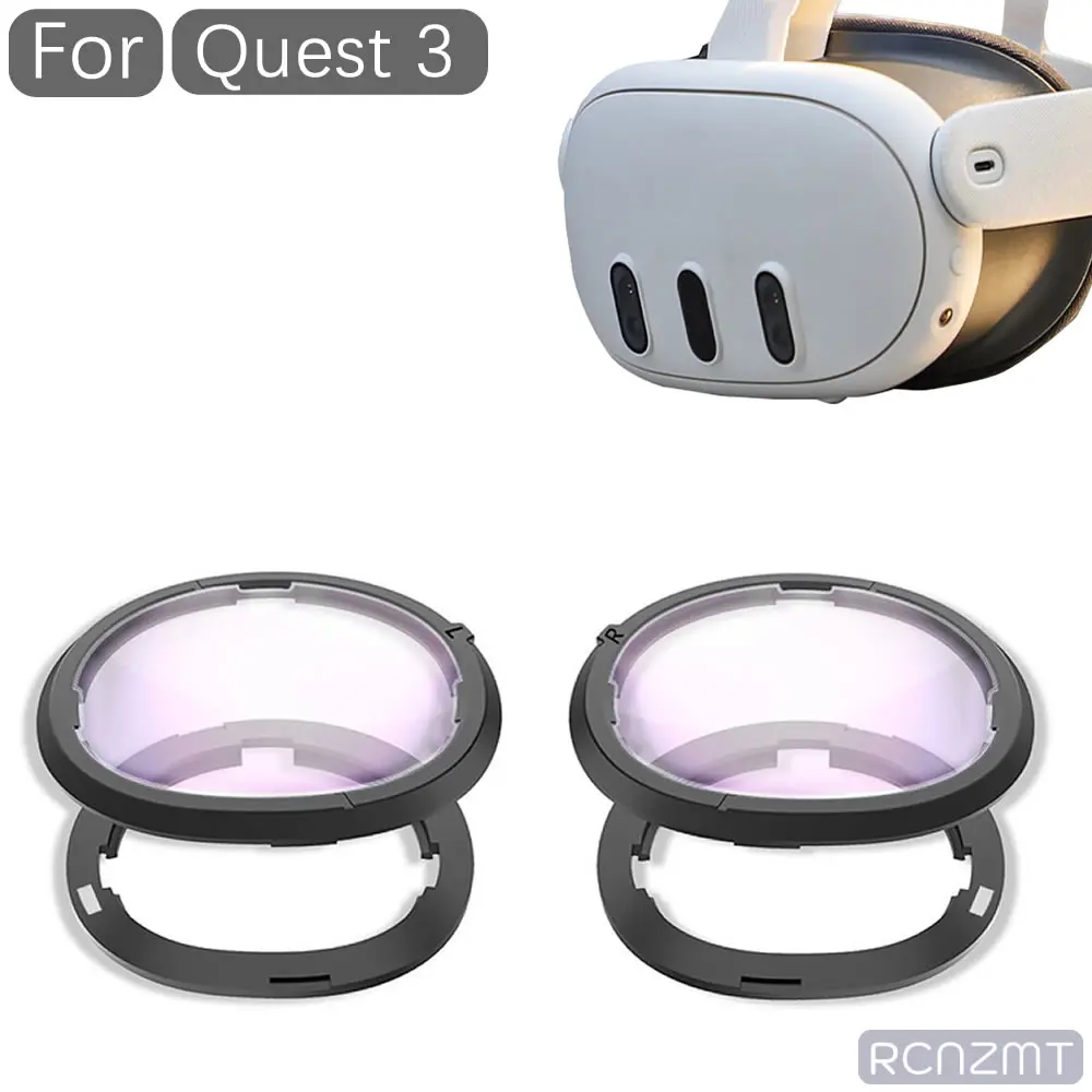 نظارات الواقع الافتراضي لحماية عدسة قصر النظر المغناطيسية لـ Quest 3 عدسات طبية مضادة لقصر النظر الأزرق ملحقات نظارات الواقع الافتراضي