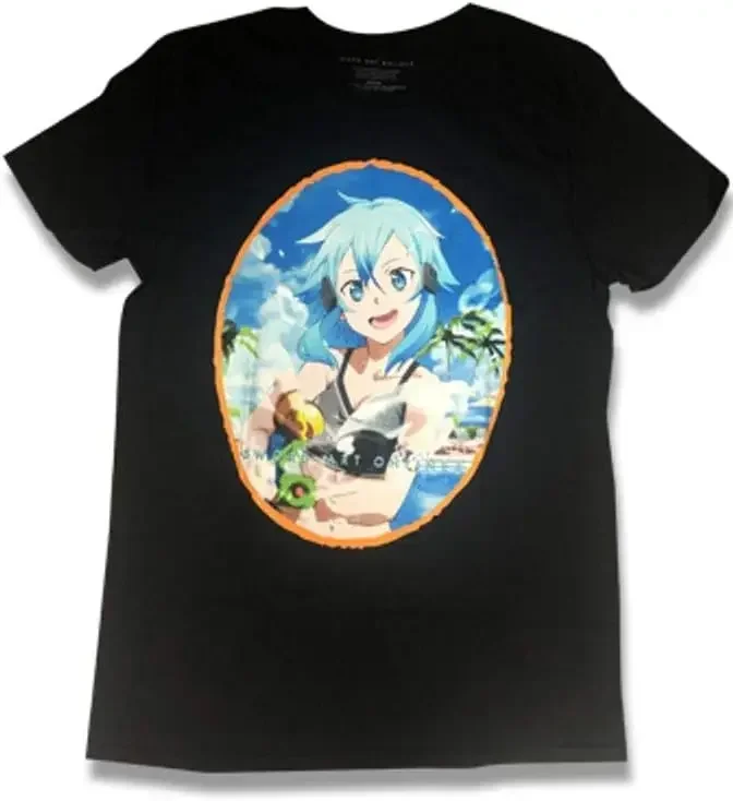 Great Eastern Entertainment Sword Art Online Ii-Sinon Water Gun Mens T-Shirt