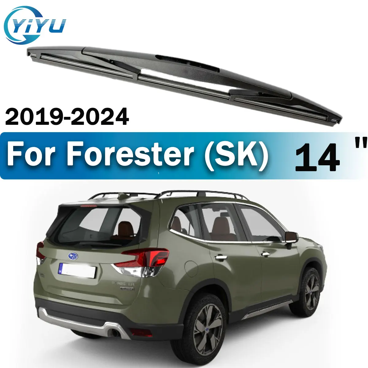 

14" Rear Wiper Blade For Subaru Forester MK5 SK 2019-2024 Windscreen Window Brushes Accessories