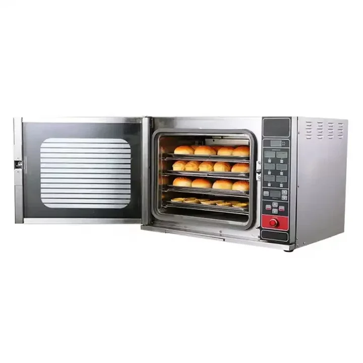 

Hot Selling Commercial Bakery Equipment Electric Oven Convection Best Seller 4 Trays with Low Moq