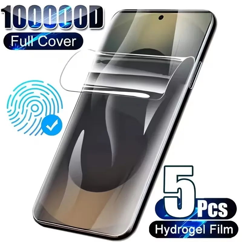3/4/5Pcs Hydrogel Film For Samsung Galaxy S20 FE S21 S22 S23 S24 S25 S26 Ultra Note 10 Plus S25 S26 Edge Screen Protector