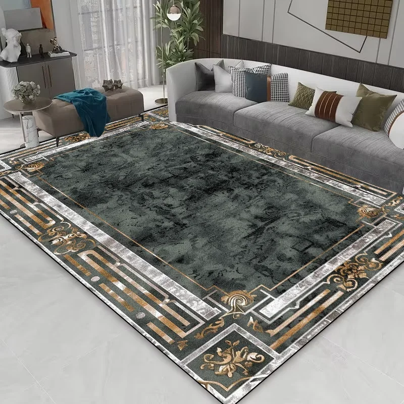 

Modern Light Luxury Carpet for Living Room Decoration Large Carpets Non-slip Sofa Coffee Table Rug Comfort Bedroom Floor Mat